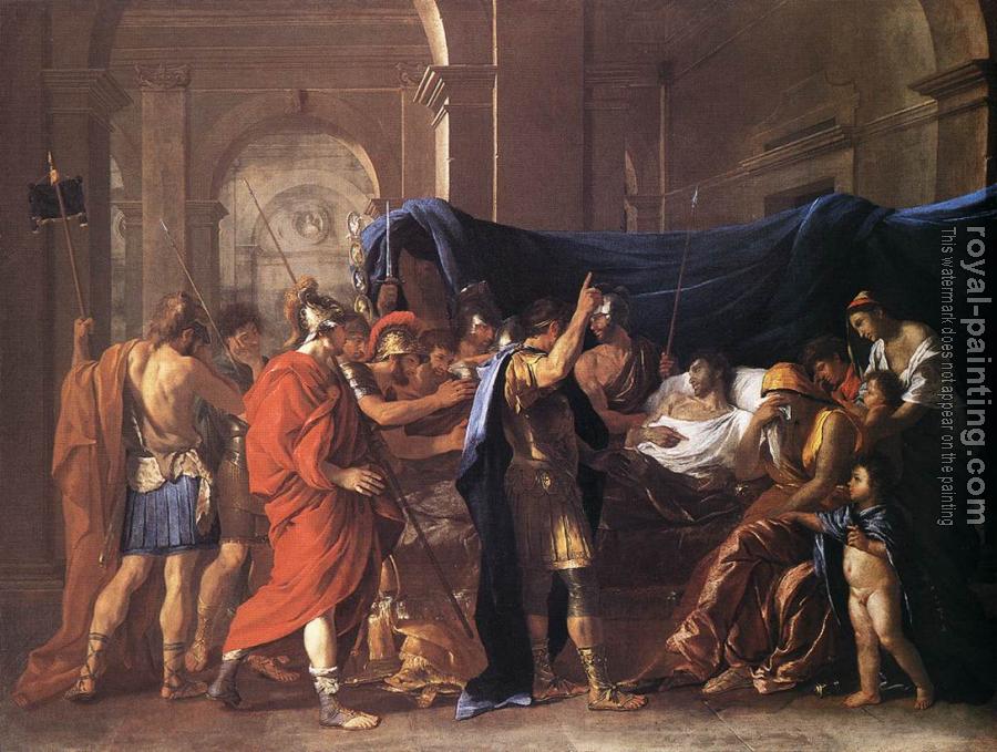 Nicolas Poussin : The Death of Germanicus